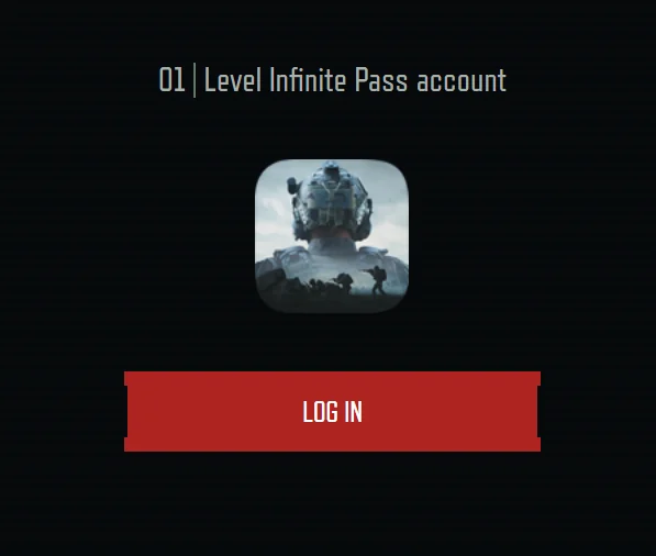 Schritt 1: Beim Level Infinite Pass für Arena Breakout Infinite einloggen